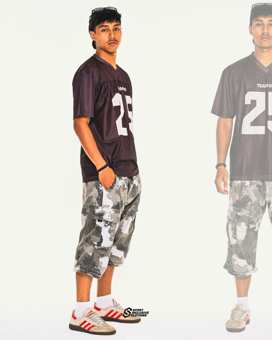 BROWN TEAMSIC MESH