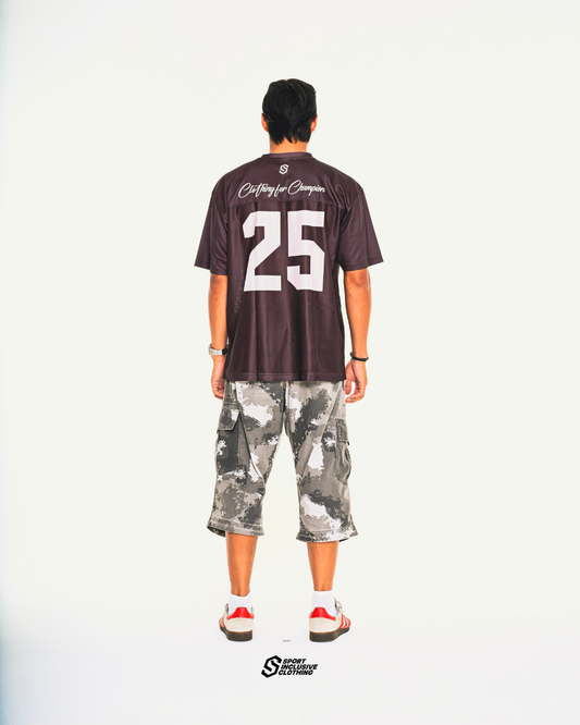 BROWN TEAMSIC MESH