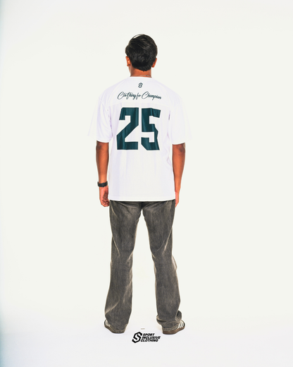 WHITE GREEN TEAMSIC MESH