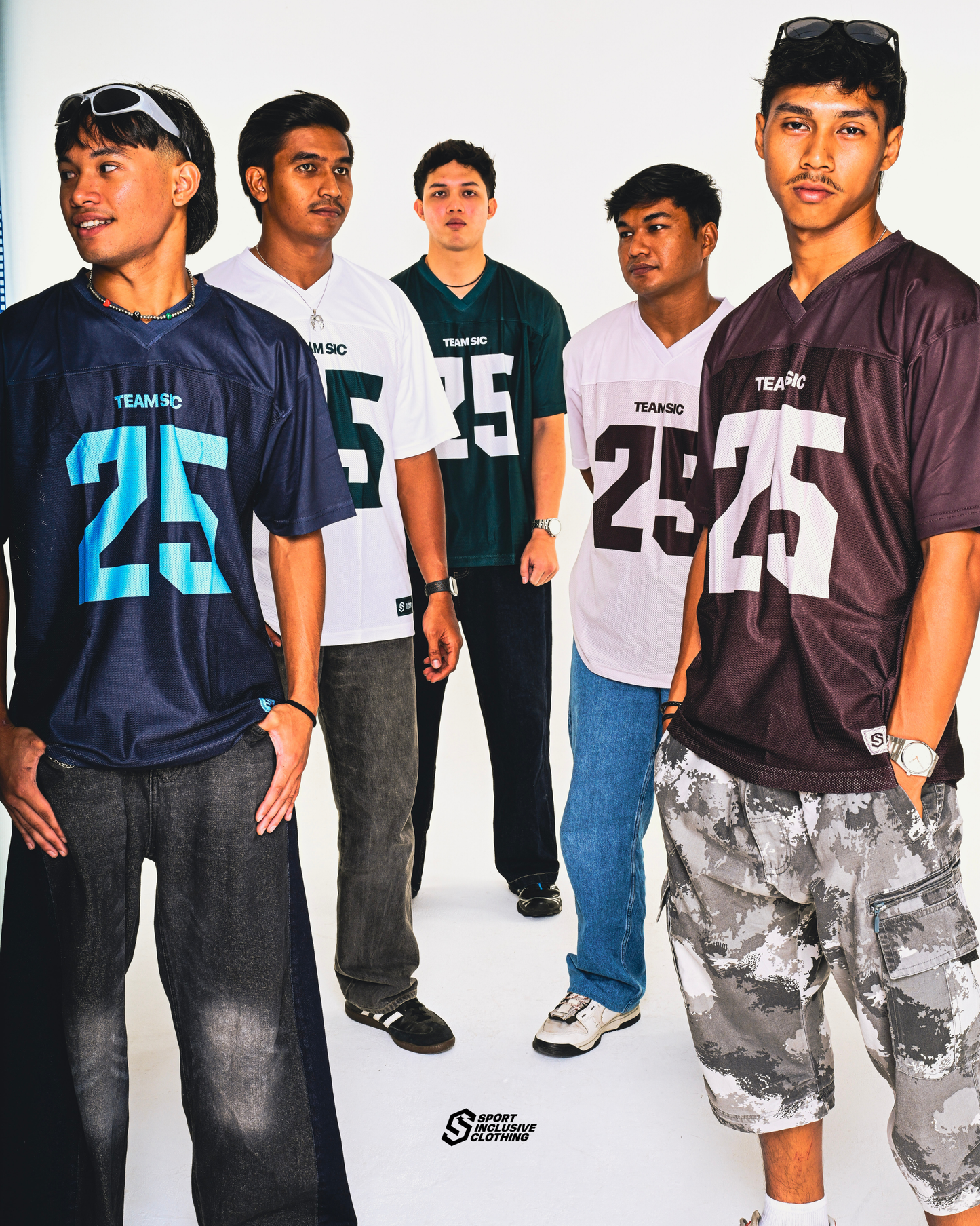 BROWN TEAMSIC MESH