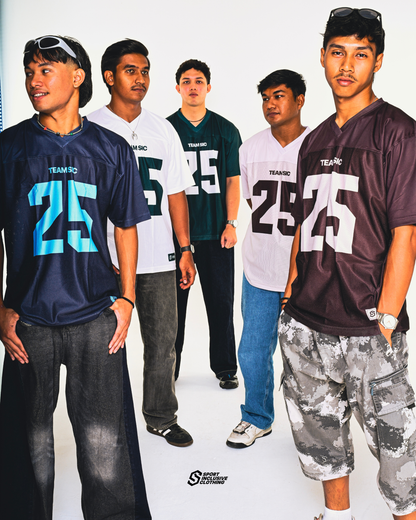 BROWN TEAMSIC MESH